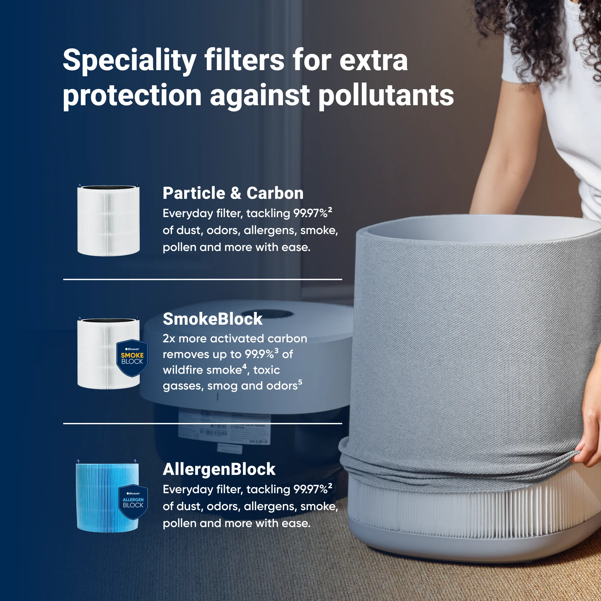 Blue Pure 211i Max + Smokeblock Filter Bundle - Image 9